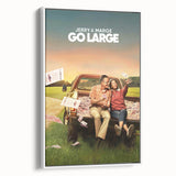 2020s Vintage Movie Poster – Jerry & Marge Go Large Retro Film Art