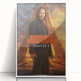 2020s Vintage Movie Poster – John Wick Chapter 4 Retro Film Print