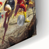 2020s Vintage Movie Poster – Justice Society WWII Retro Print