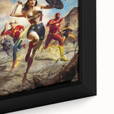 2020s Vintage Movie Poster – Justice Society WWII Retro Print