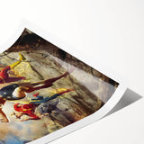 2020s Vintage Movie Poster – Justice Society WWII Retro Print