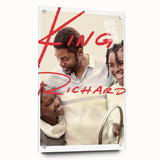 2020s Vintage Movie Poster – King Richard Retro Film Art Print