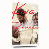 2020s Vintage Movie Poster – King Richard Retro Film Art Print