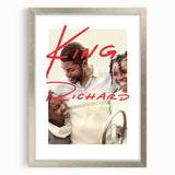 2020s Vintage Movie Poster – King Richard Retro Film Art Print