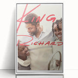 2020s Vintage Movie Poster – King Richard Retro Film Art Print