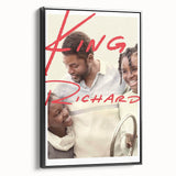 2020s Vintage Movie Poster – King Richard Retro Film Art Print