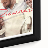 2020s Vintage Movie Poster – King Richard Retro Film Art Print