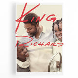 2020s Vintage Movie Poster – King Richard Retro Film Art Print