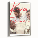 2020s Vintage Movie Poster – King Richard Retro Film Art Print