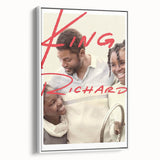 2020s Vintage Movie Poster – King Richard Retro Film Art Print