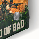 2020s Vintage Movie Poster – Land of Bad Retro Film Art Print