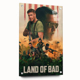 2020s Vintage Movie Poster – Land of Bad Retro Film Art Print