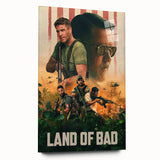 2020s Vintage Movie Poster – Land of Bad Retro Film Art Print