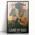2020s Vintage Movie Poster – Land of Bad Retro Film Art Print