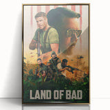 2020s Vintage Movie Poster – Land of Bad Retro Film Art Print