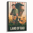 2020s Vintage Movie Poster – Land of Bad Retro Film Art Print