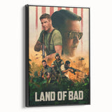 2020s Vintage Movie Poster – Land of Bad Retro Film Art Print