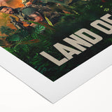 2020s Vintage Movie Poster – Land of Bad Retro Film Art Print