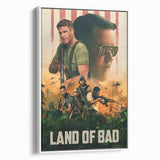 2020s Vintage Movie Poster – Land of Bad Retro Film Art Print