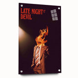 2020s Vintage Movie Poster – Late Night with the Devil Retro Print