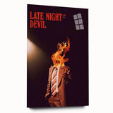 2020s Vintage Movie Poster – Late Night with the Devil Retro Print