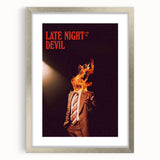 2020s Vintage Movie Poster – Late Night with the Devil Retro Print