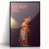 2020s Vintage Movie Poster – Late Night with the Devil Retro Print