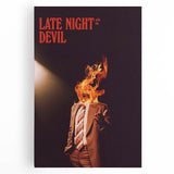 2020s Vintage Movie Poster – Late Night with the Devil Retro Print