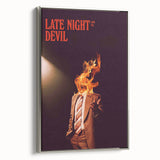 2020s Vintage Movie Poster – Late Night with the Devil Retro Print