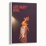 2020s Vintage Movie Poster – Late Night with the Devil Retro Print