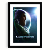 2020s Vintage Movie Poster – Lightyear Retro Film Art Print