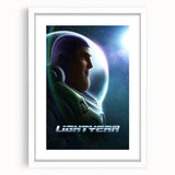 2020s Vintage Movie Poster – Lightyear Retro Film Art Print