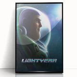 2020s Vintage Movie Poster – Lightyear Retro Film Art Print