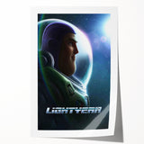 2020s Vintage Movie Poster – Lightyear Retro Film Art Print