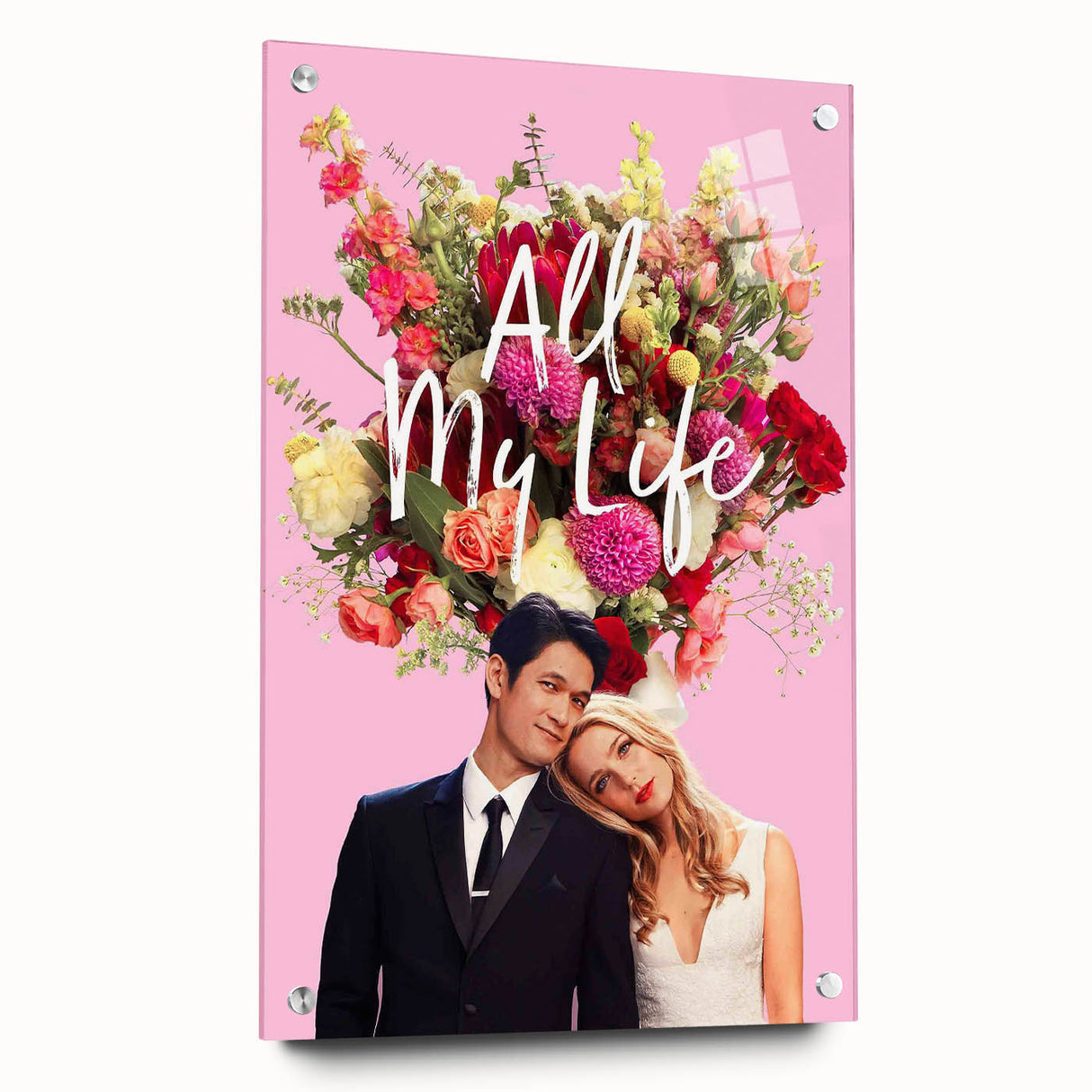 2020s Vintage Movie Poster - All My Life Retro Film Art