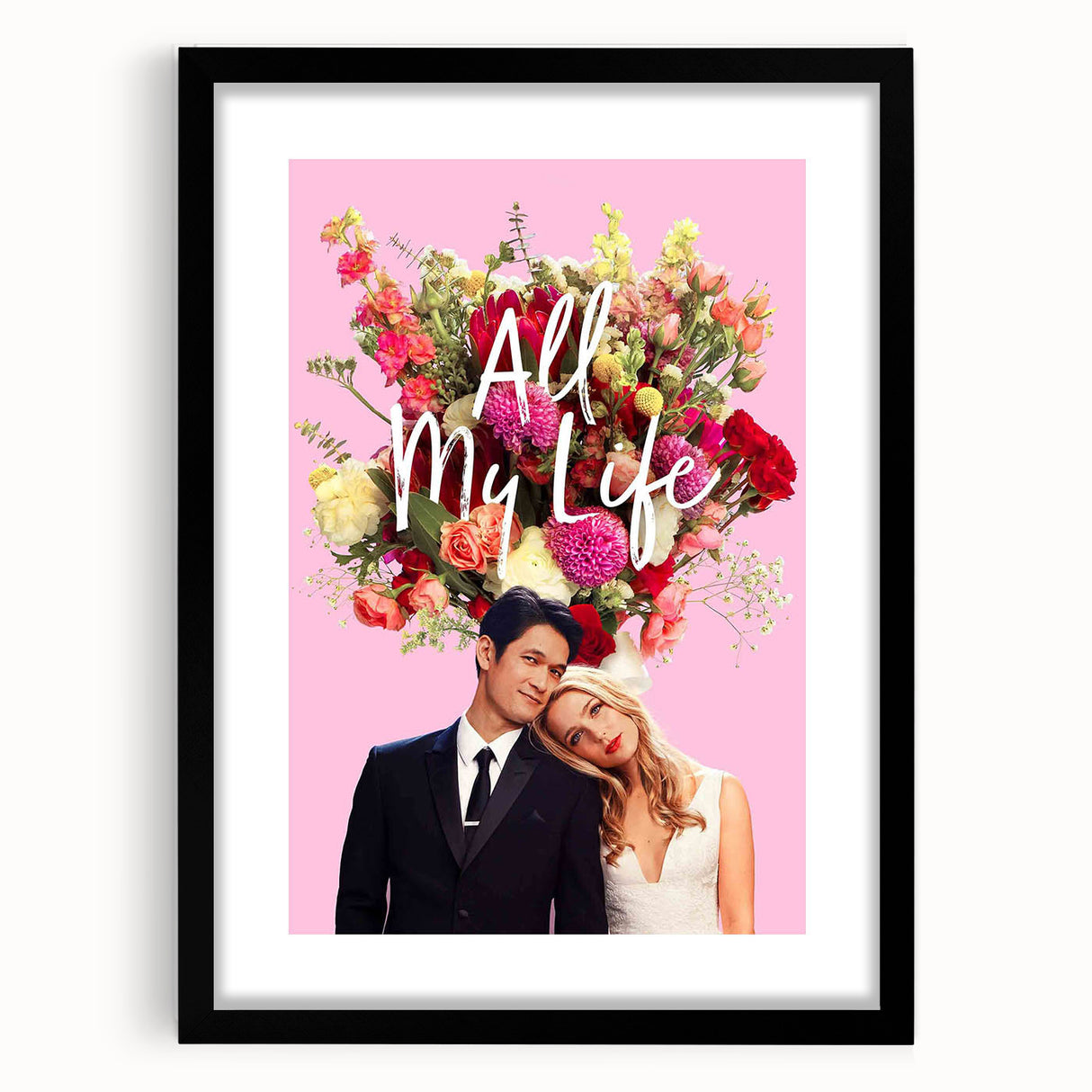 2020s Vintage Movie Poster - All My Life Retro Film Art