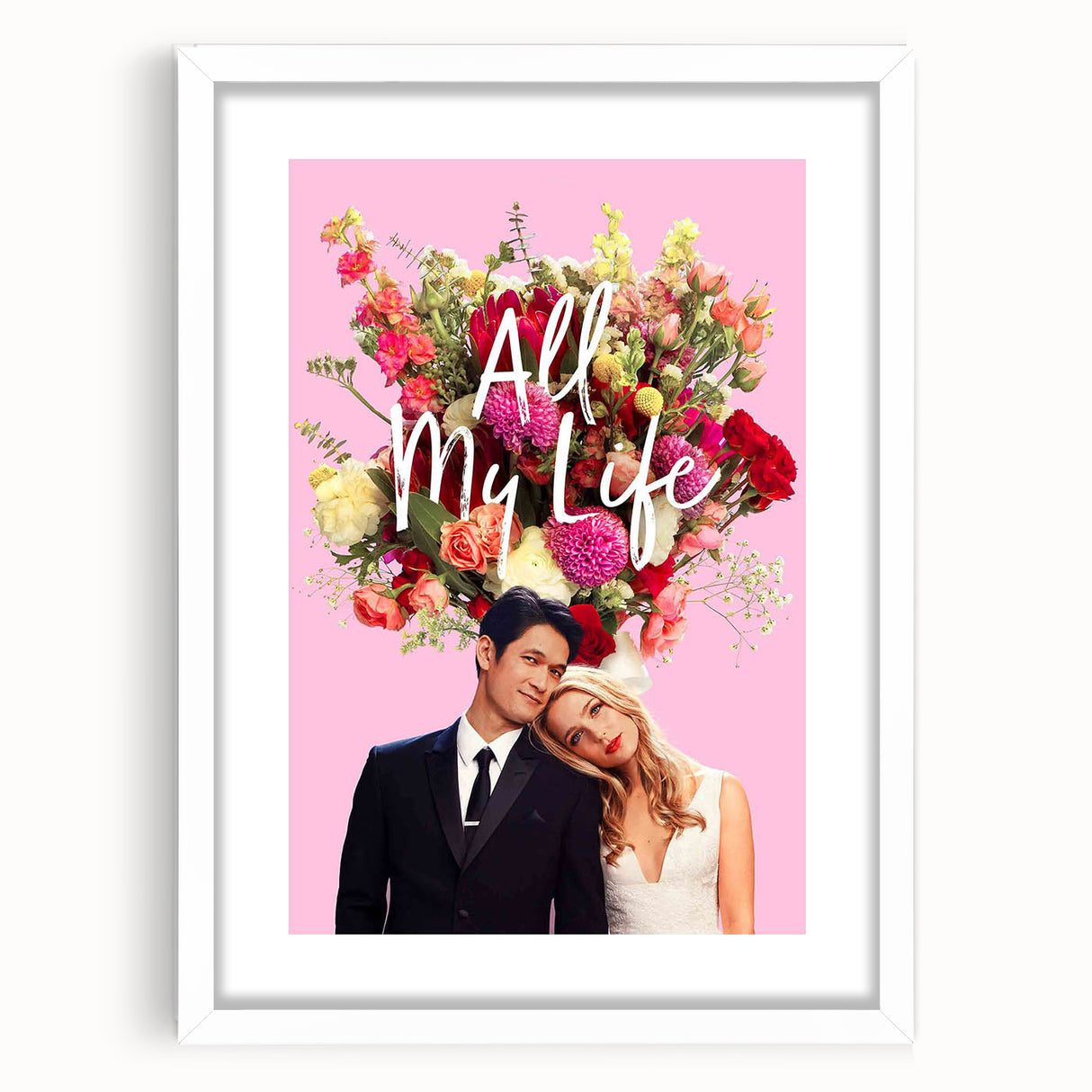 2020s Vintage Movie Poster - All My Life Retro Film Art