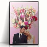 2020s Vintage Movie Poster - All My Life Retro Film Art