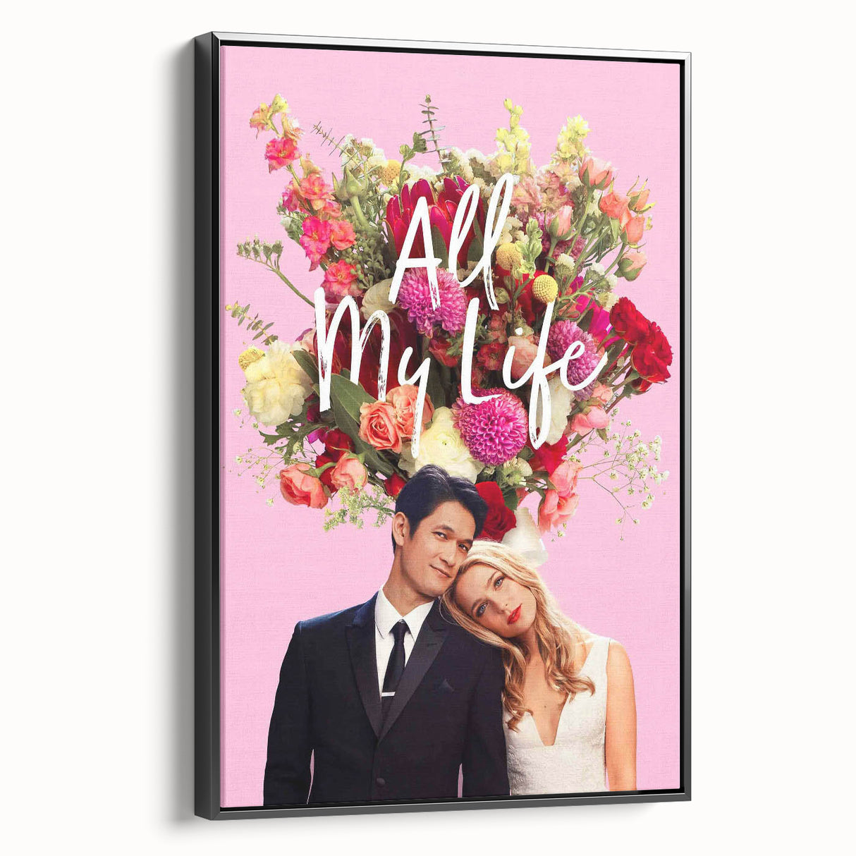 2020s Vintage Movie Poster - All My Life Retro Film Art
