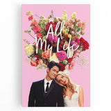 2020s Vintage Movie Poster - All My Life Retro Film Art