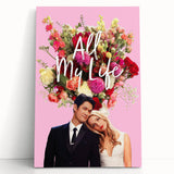 2020s Vintage Movie Poster - All My Life Retro Film Art