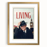 2020s Vintage Movie Poster – Living Retro Film Art Collectible Print