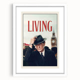 2020s Vintage Movie Poster – Living Retro Film Art Collectible Print