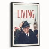 2020s Vintage Movie Poster – Living Retro Film Art Collectible Print