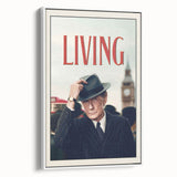 2020s Vintage Movie Poster – Living Retro Film Art Collectible Print