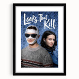2020s Vintage Movie Poster – Looks That Kill Retro Film Art Print