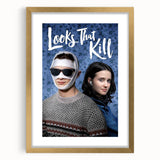 2020s Vintage Movie Poster – Looks That Kill Retro Film Art Print