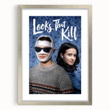 2020s Vintage Movie Poster – Looks That Kill Retro Film Art Print