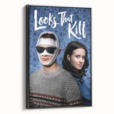 2020s Vintage Movie Poster – Looks That Kill Retro Film Art Print