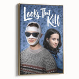 2020s Vintage Movie Poster – Looks That Kill Retro Film Art Print